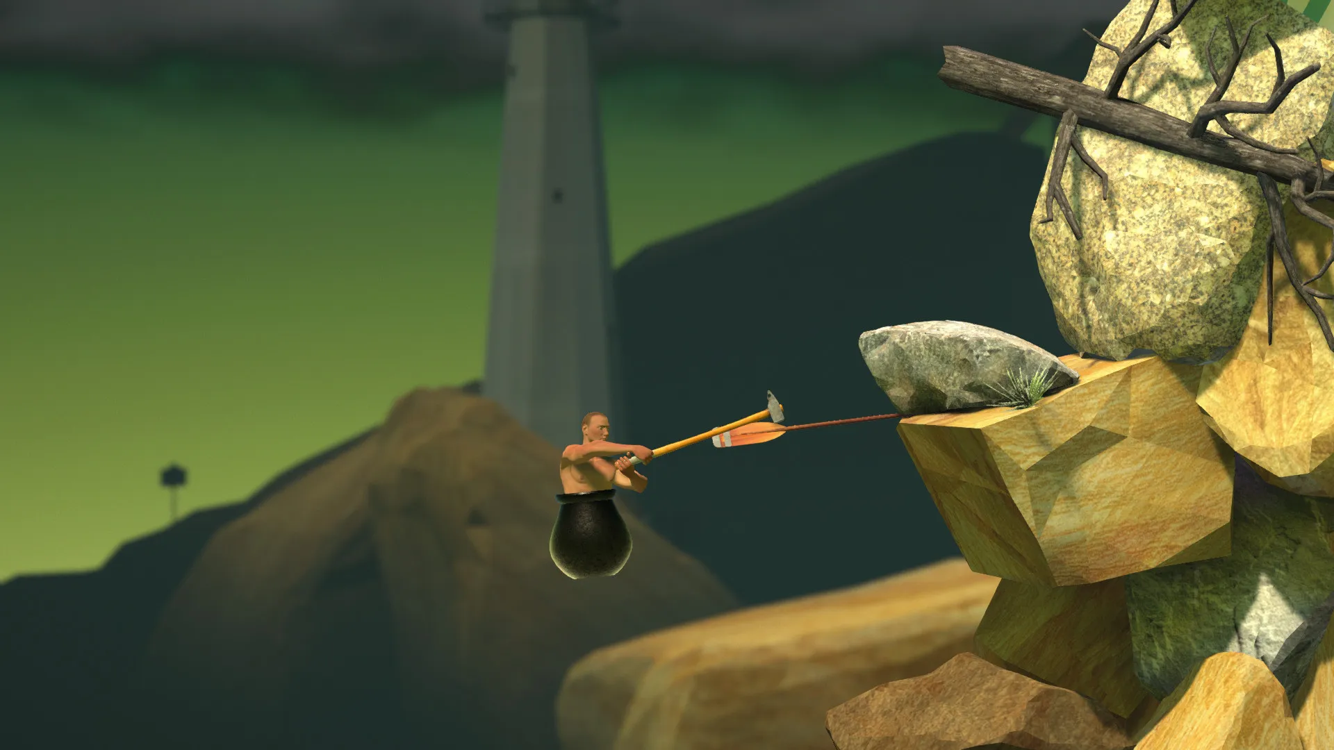 Captura de Getting Over It with Bennett Foddy NenioGames