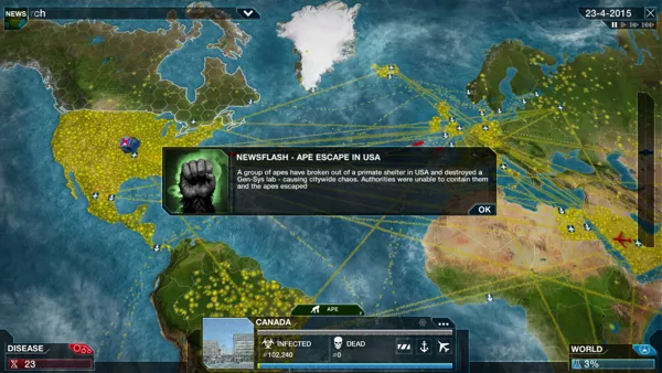 Captura de Plague Inc Evolved - NenicoGames
