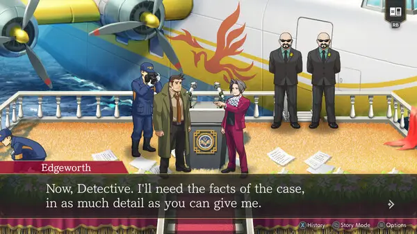 Captura de Ace Attorney Investigations Collection - NenicoGames