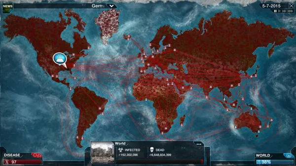 Captura de Plague Inc Evolved - NenicoGames