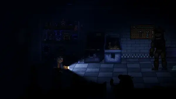 Captura de FNAF Into the Pit - NenicoGames
