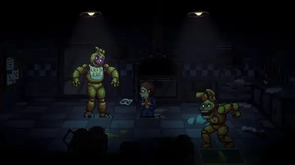 Captura de FNAF Into the Pit - NenicoGames