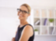 Smiling Professional Looking Woman