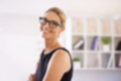 Smiling Professional Looking Woman