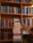 Firefly create an image of books on library shelf of a university 61456 1.jpg