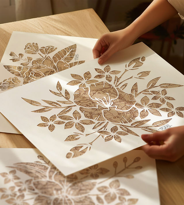 K.B. Newcomer Studio | Fine Papercut Art