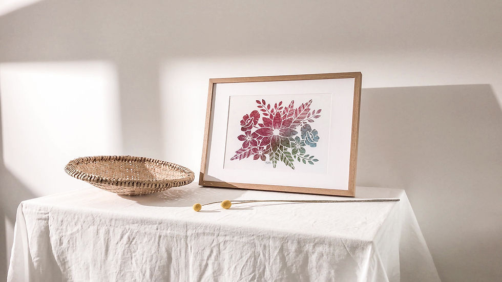Thumbnail: "Daisy Datums" Premium Giclee Fine Art Paper Print