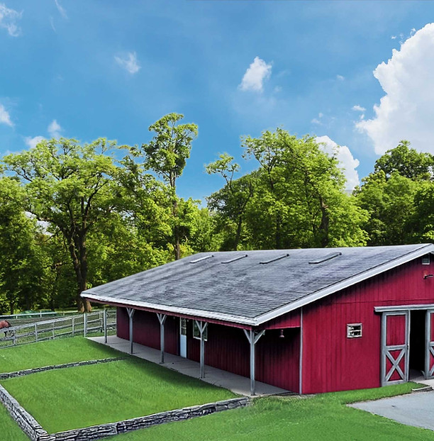 The stable at Heritage Ranch NJ.