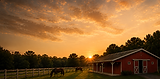 The barn at Heritage Ranch