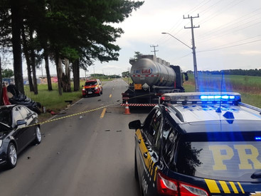 Acidente mata motorista na BR-153 em Imbituva
