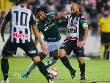 Operário sai atrás e consegue empate com o Goiás