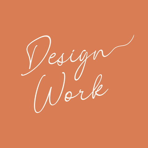 Cover photo for design work portfolio