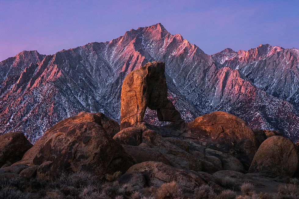 Death Valley and The Eastern Sierra: November 15th - 20th, 2022