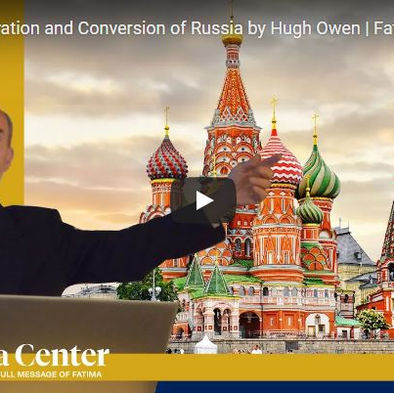 “Consecration” of Russia Doesn't Mean “Fixing” of a Broken Nation but Rather an Activation