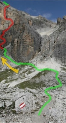 Ferrata Piz da Lech-Corvara 
