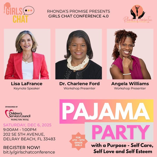 Rhonda's Promise Pajama Party with a Purpose ~ Self Care, Self Love and Self Esteem