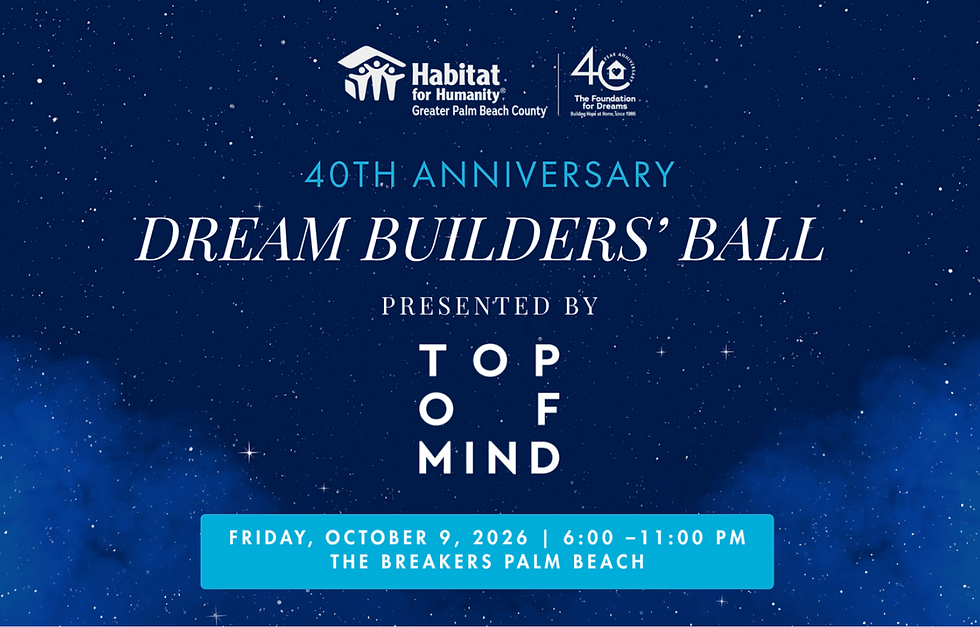 Habitat For Humanity Dream Builders Ball