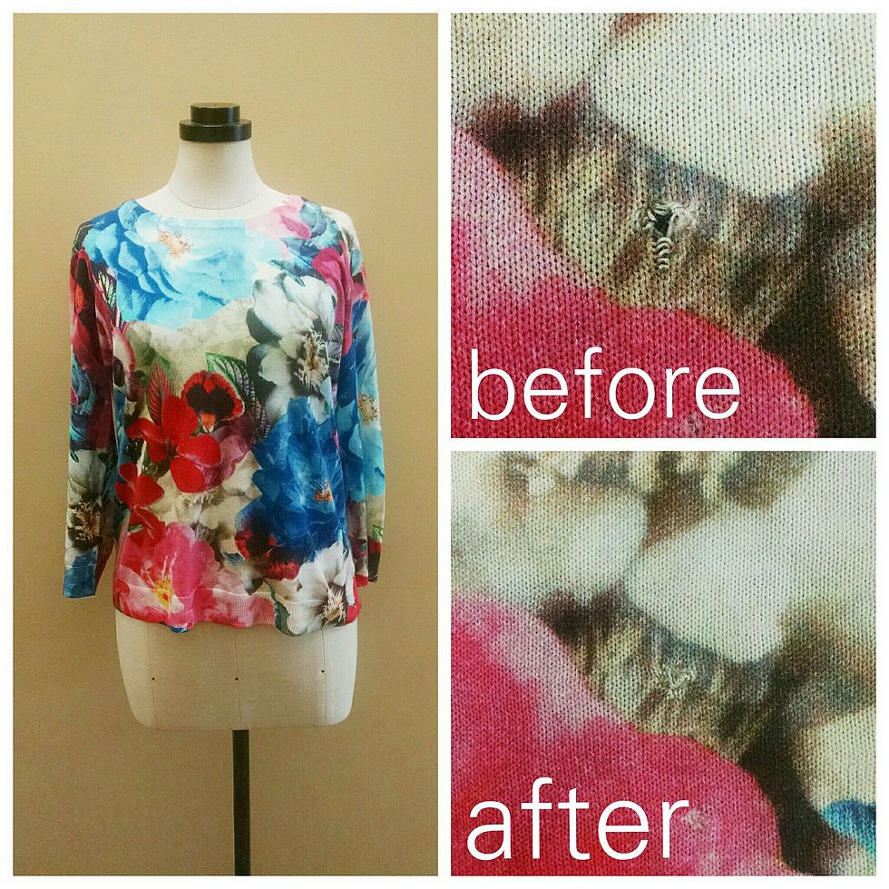 Sweater Repairs