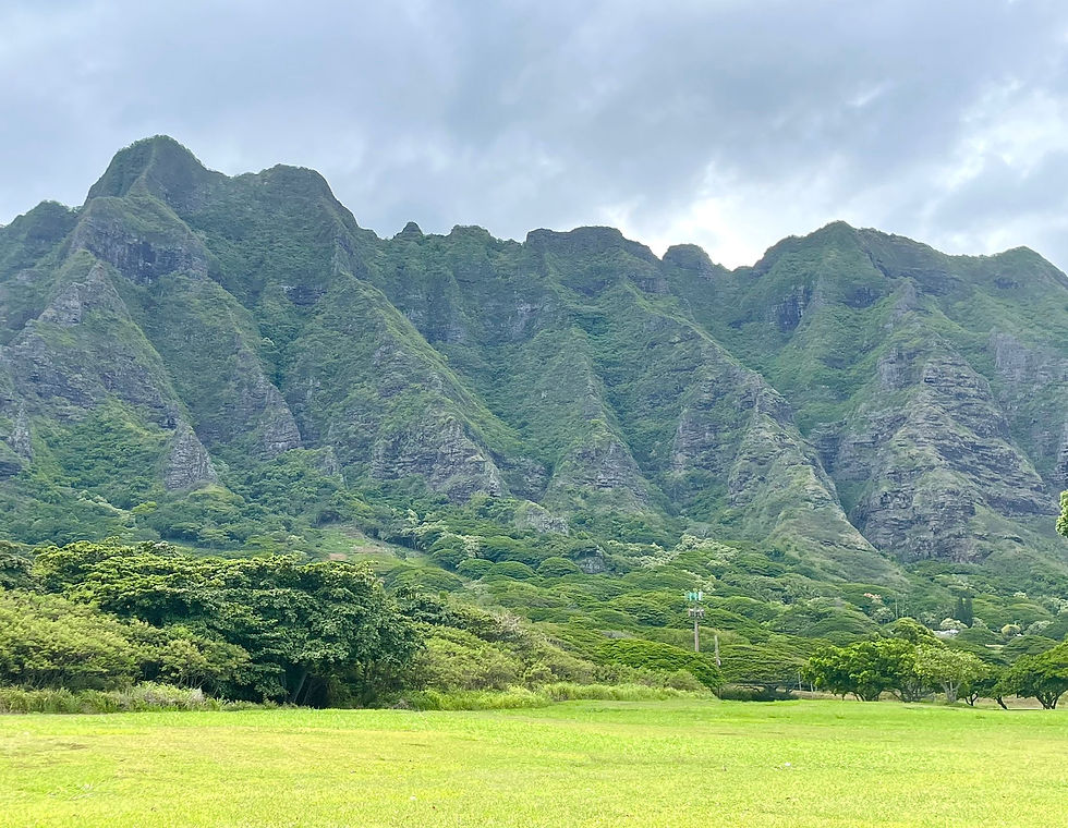 De l'autre côté de l'arc-en-ciel à Hawaii