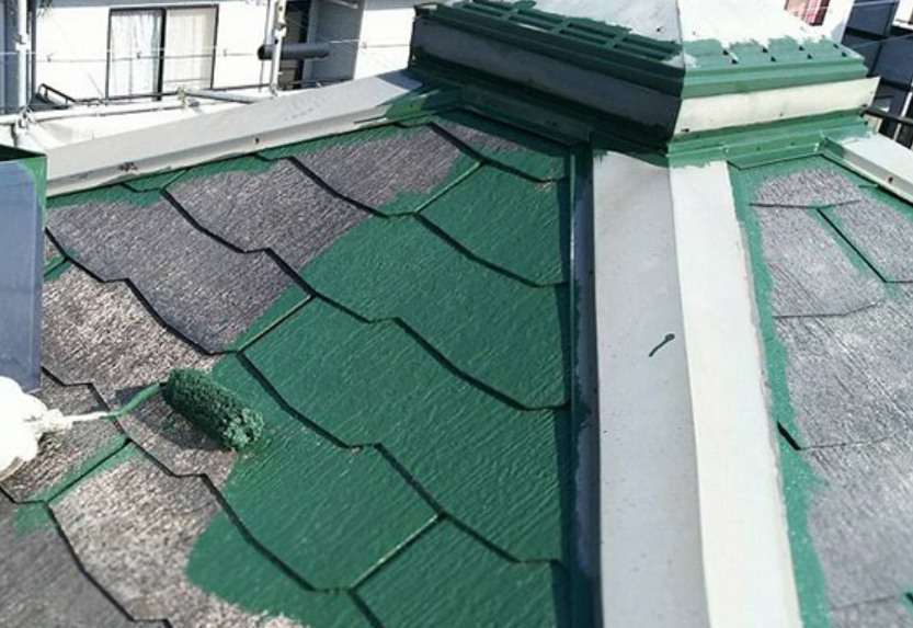 グリーンの屋根