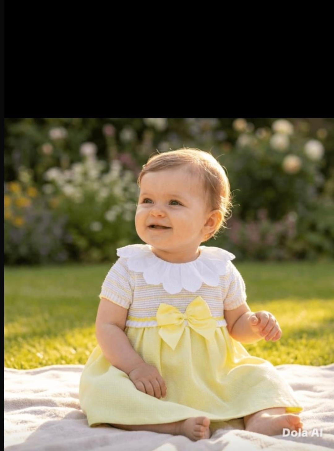 PEX TABITHA LEMON DRESS