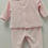 Thumbnail: Kleo kids pink two piece teddy set