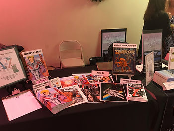 My table at Antietam Valley Farmer’s Artists and Author Holiday Market on Dec. 17, 2018