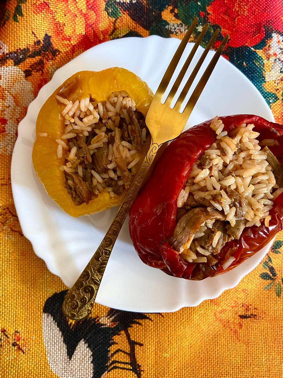 Peperoni ripieni speziati