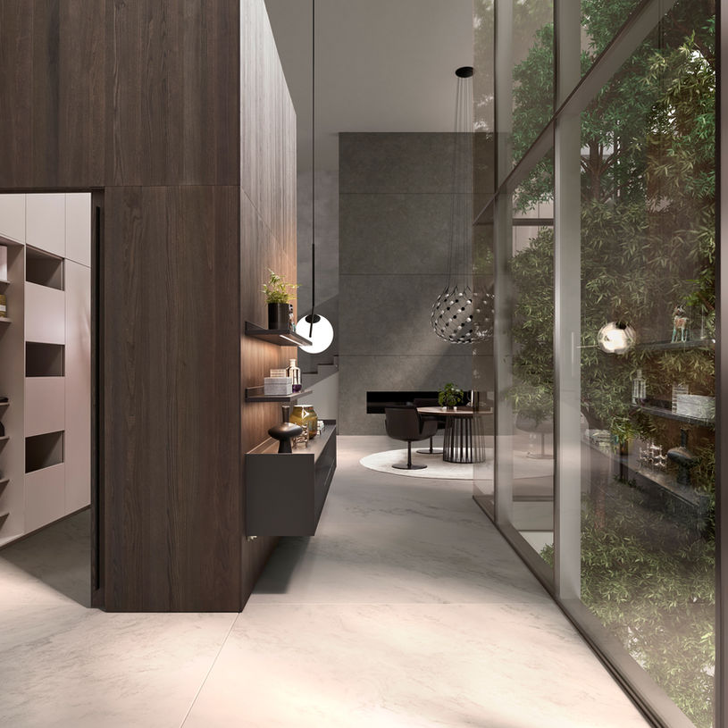 Modern Handleless Kitchen Cabinets