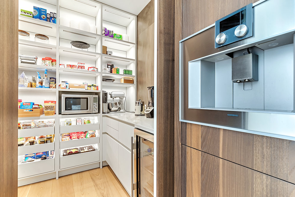 Beautiful view of Built-In Shelves