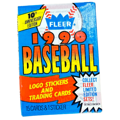 Fleer 1990 Baseball Cards Smoky Mountain Relic