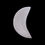 Thumbnail: Selenite Moon Bowl ~ 14cm