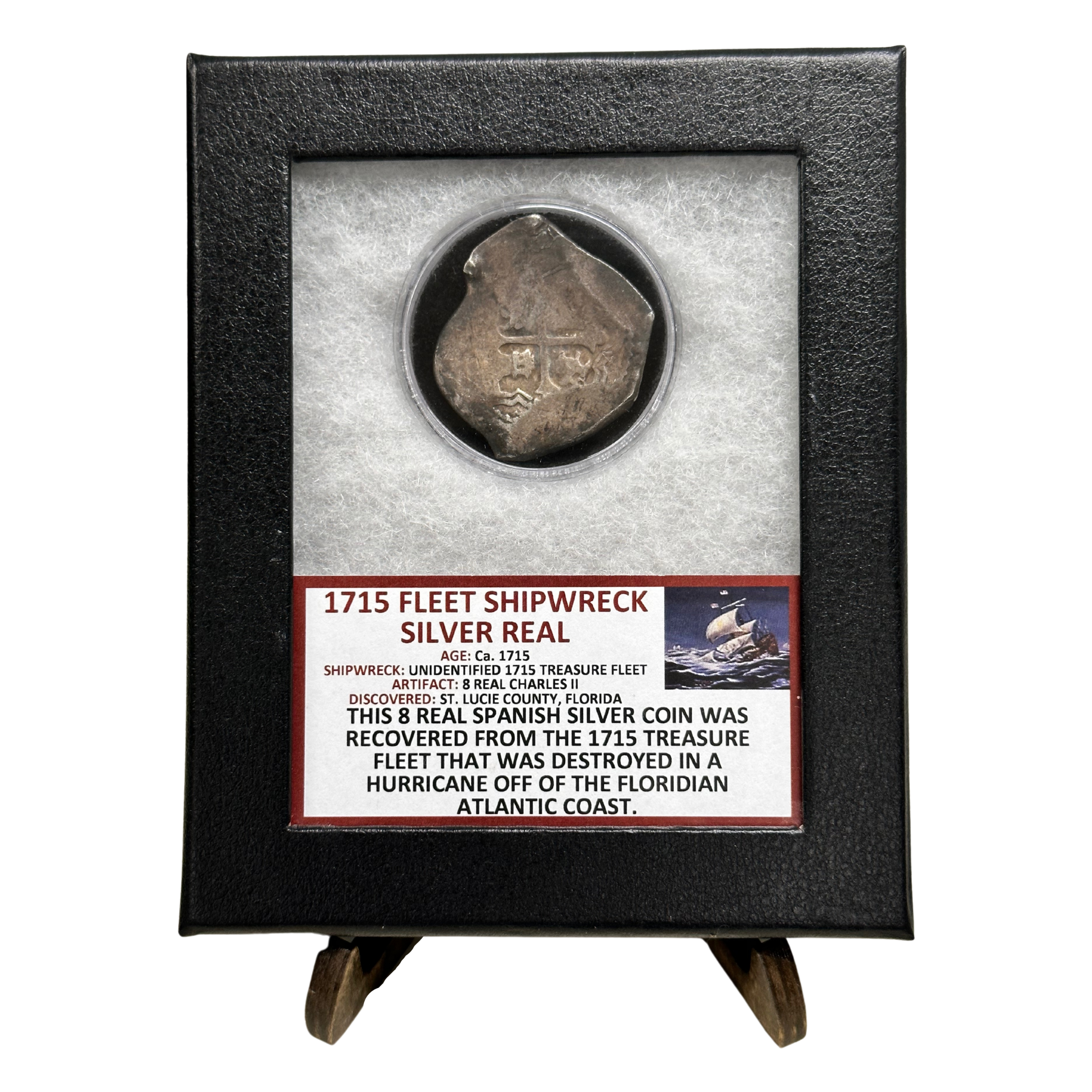 1715 Fleet Shipwreck Silver Coin