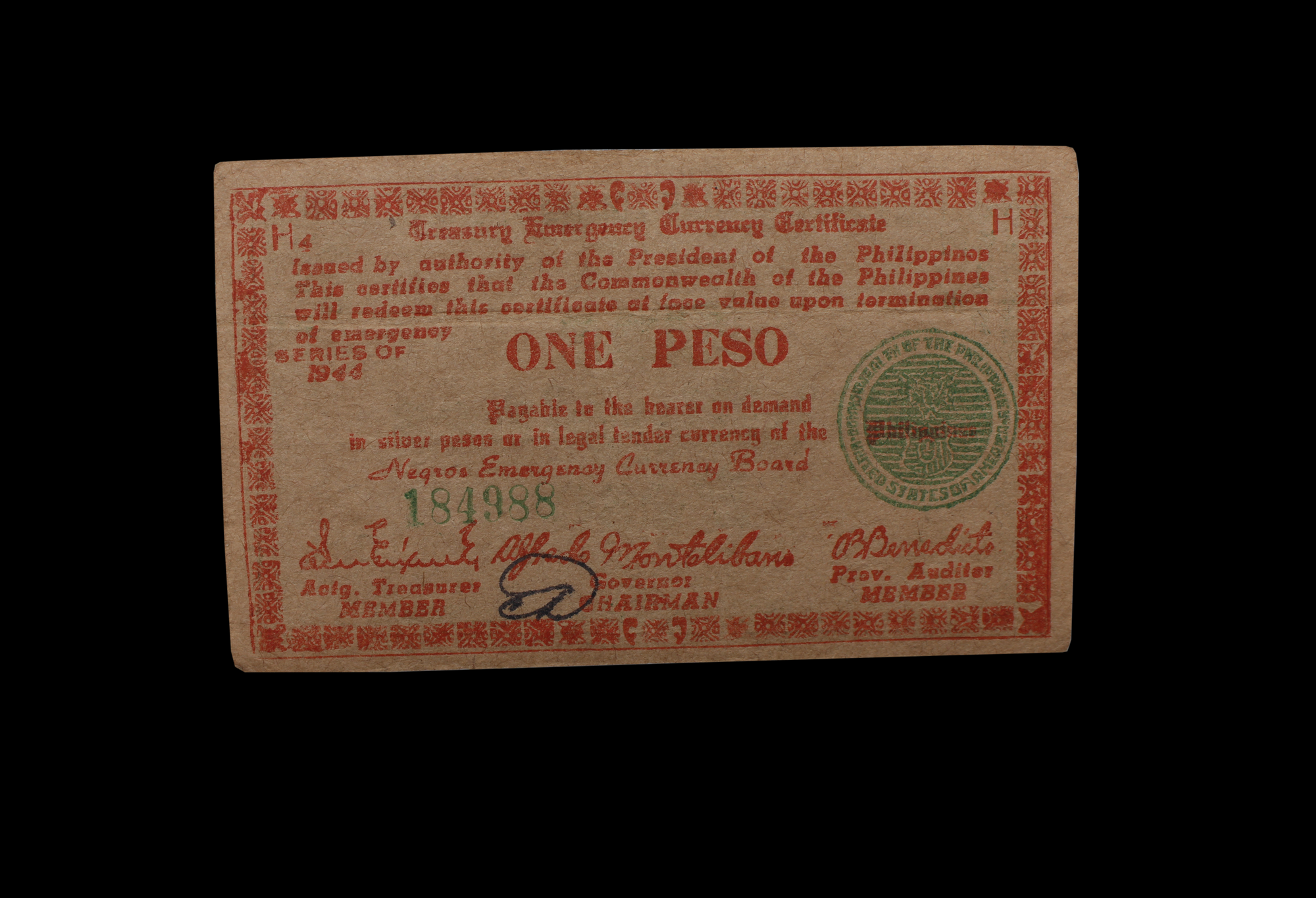 Philippine Guerilla Currency