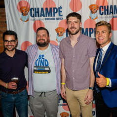 ALAN, MAX, HUNTER, AND BILLY AT INTERNATIONAL WINGMAN DAY PARTY