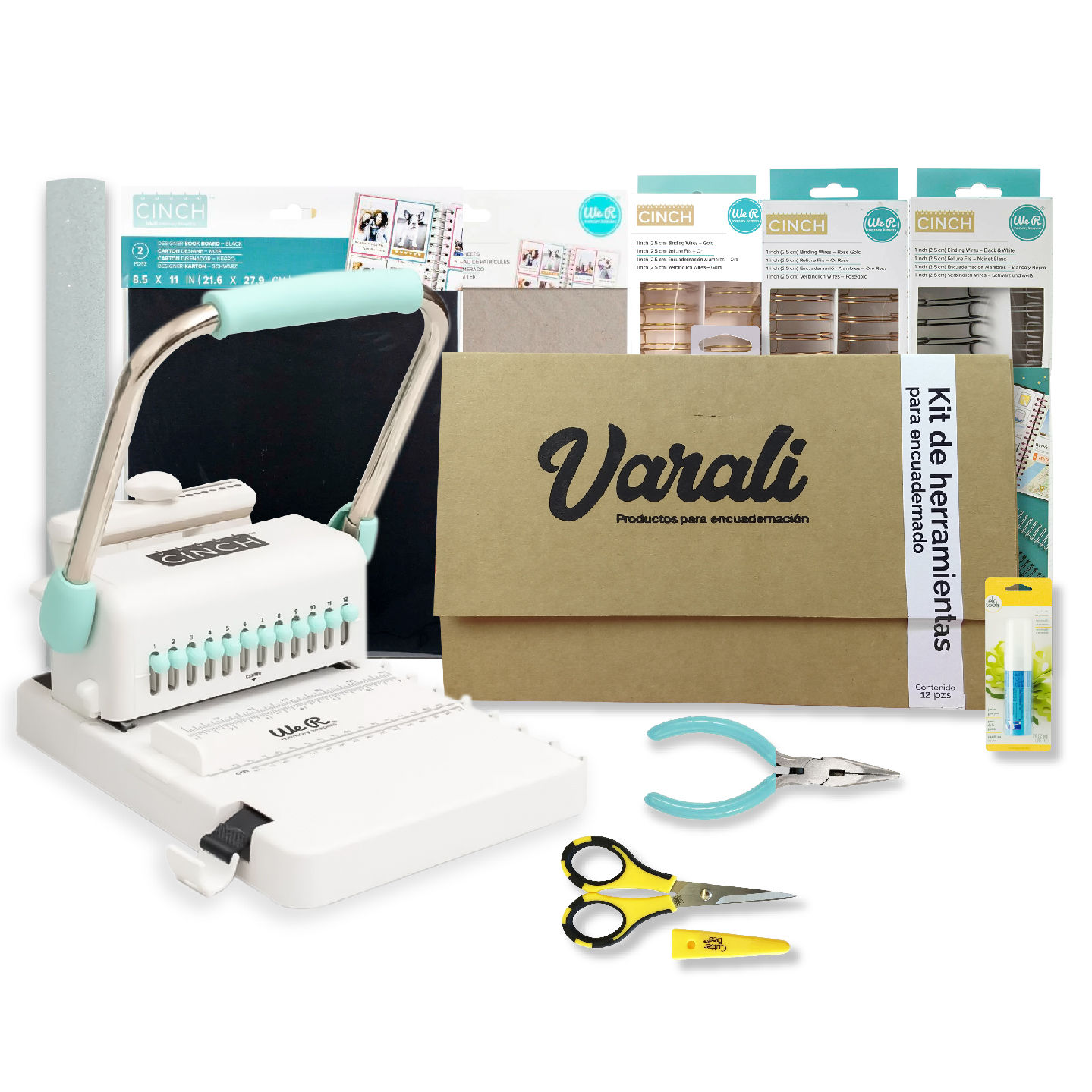 Paquete para encuadernado Cinch