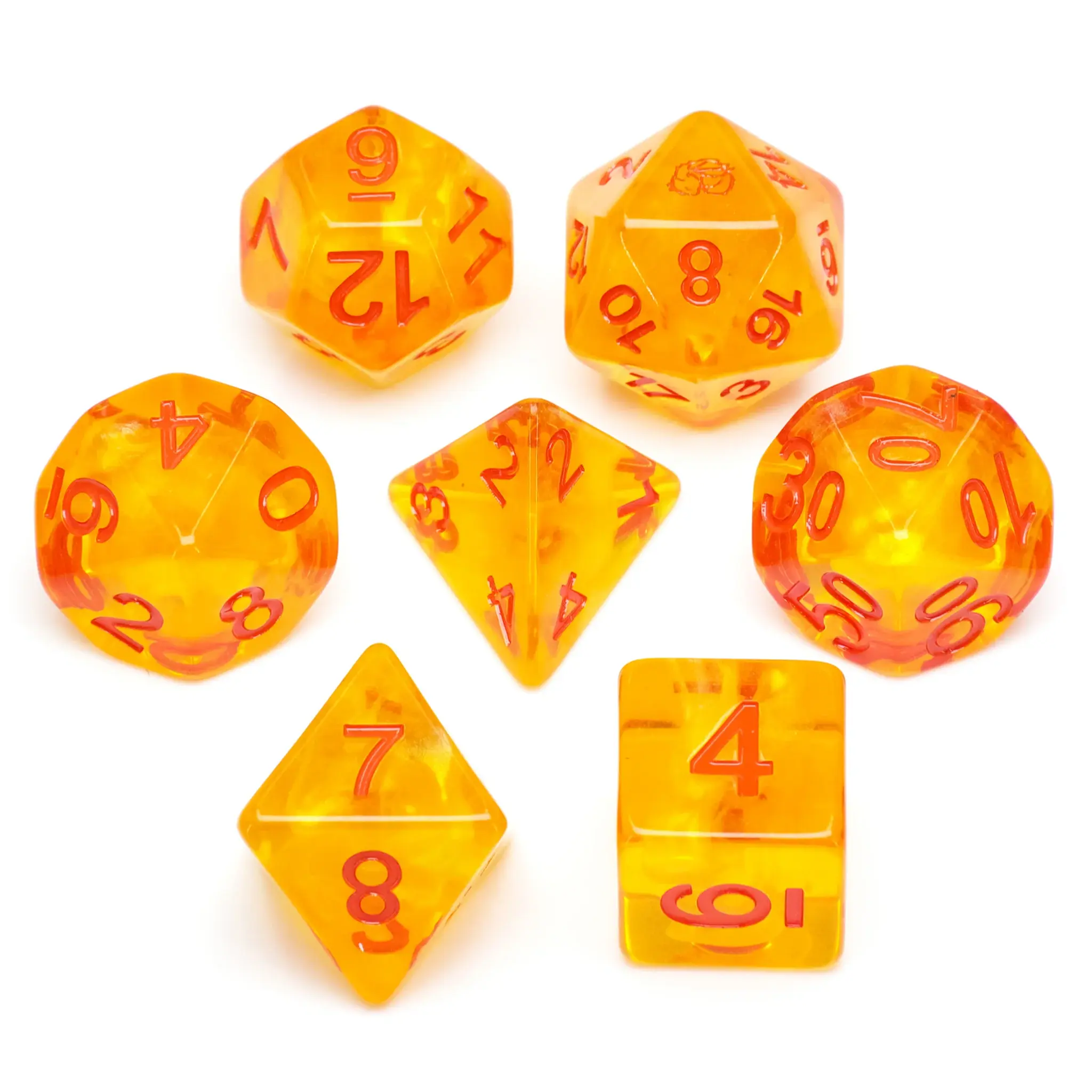 Bee 7 Piece Dice Set