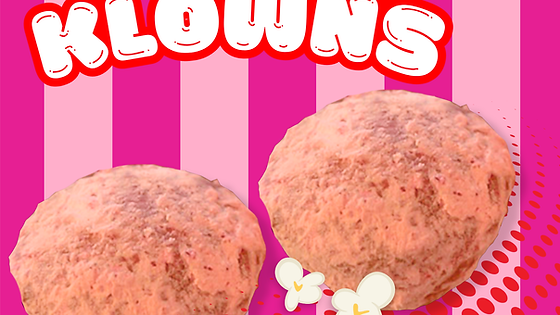 6pc Dippin Doughnuts box Killer Klowns(Yeast)