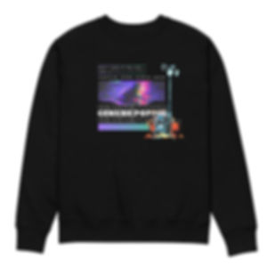 Gens Be Poppin Unisex eco sweatshirt