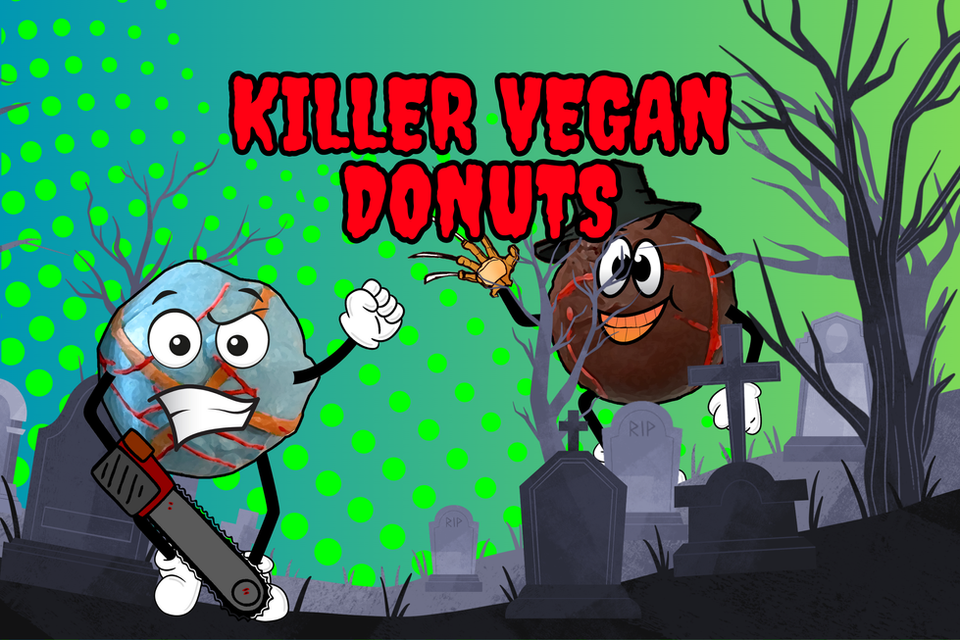Vegan Horror Donuts