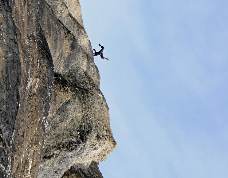 Posée dans le paysage...