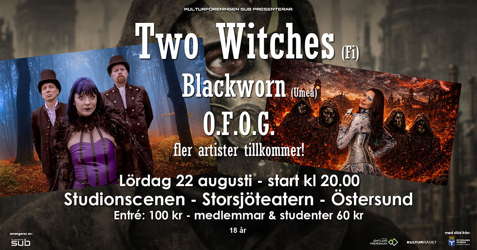 Two Witches (Fi), Blackworn, O.F.O.G. - mm