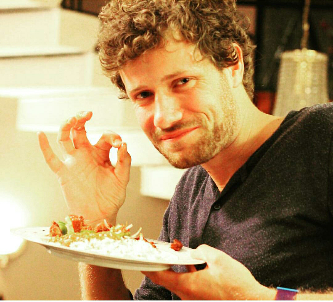 A smile that great food brings