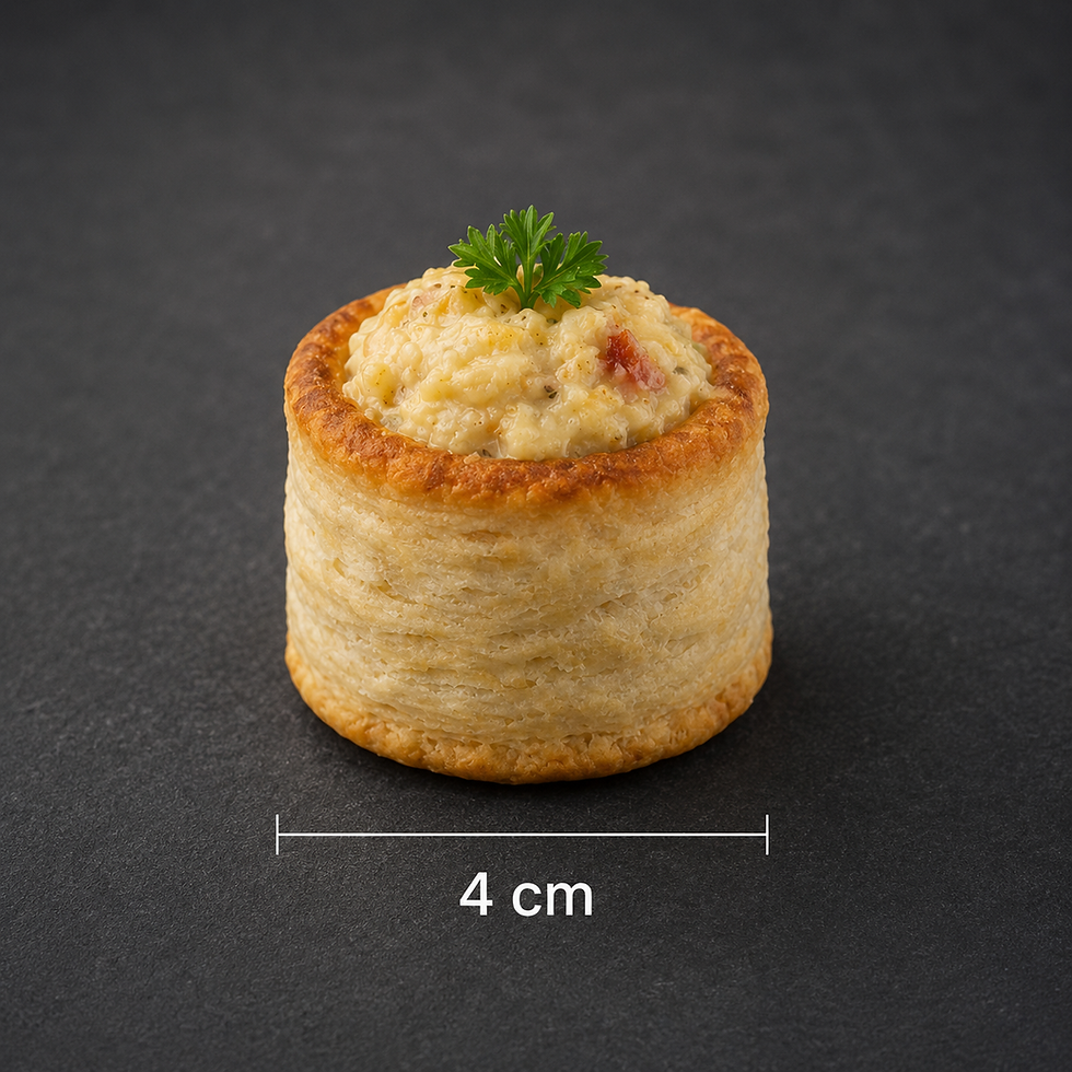 Miniatura: Medidas de fingerfood chupe de jaiba