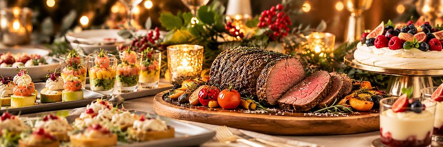 Banquete festivo de Navidad gourmet.png