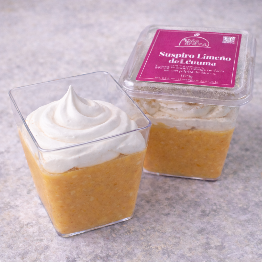 Suspiro Limeño de Lúcuma – Vasito individual