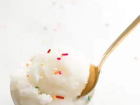 Creamy Snow Ice Cream 🍨