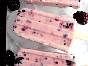 Blackberry Lemon Popsicles 🍋