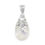 Thumbnail: Ornate Rainbow Moonstone Pendant