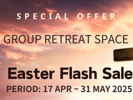 Pilgrim's Hall Group Retreat Space Easter Flash Sale (Exclusive Offer during 17 Apr 2025 ~31 May 2025)